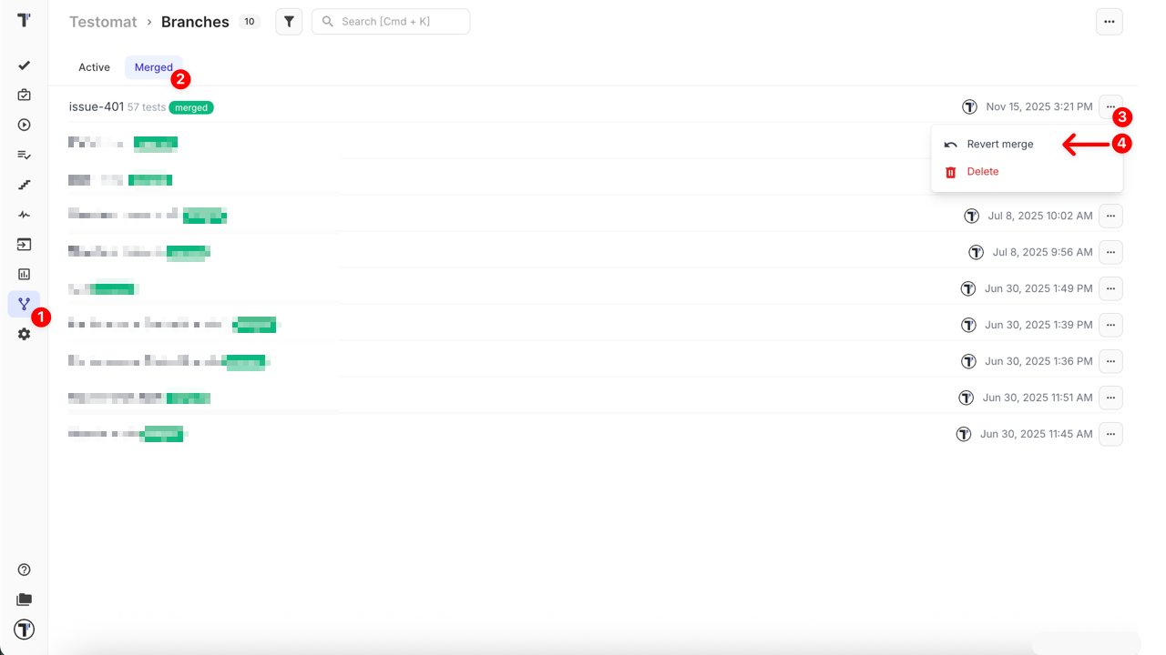 Revert Merge